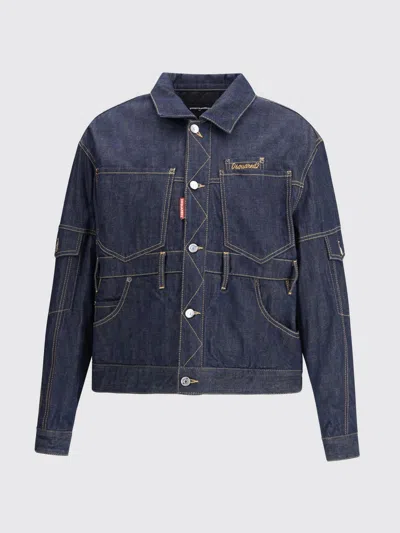 DSQUARED2 JACKET DSQUARED2 MEN COLOR NAVY,H65827045