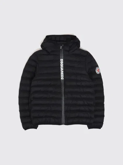 Dsquared2 Jacket Kids Color Black