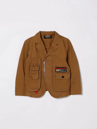 Dsquared2 Babies' Jacket Kids  In Brown