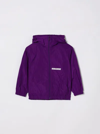 Dsquared2 Babies' Jacket Kids  In Purple