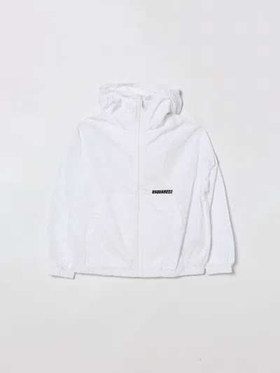 Dsquared2 Babies' Jacket Kids  In White