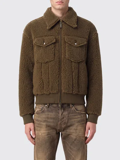 DSQUARED2 DSQUARED2 JACKET MEN COLOR BROWN,I77397032