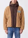 Dsquared2 Dsquared Reversible Teddy Jacket For Men In Brown