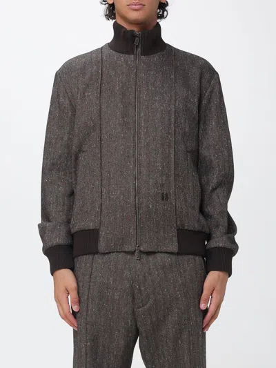 Dsquared2 Jacket Men Color Brown In Gray