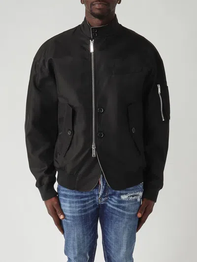 Dsquared2 Jacket Men  In Black