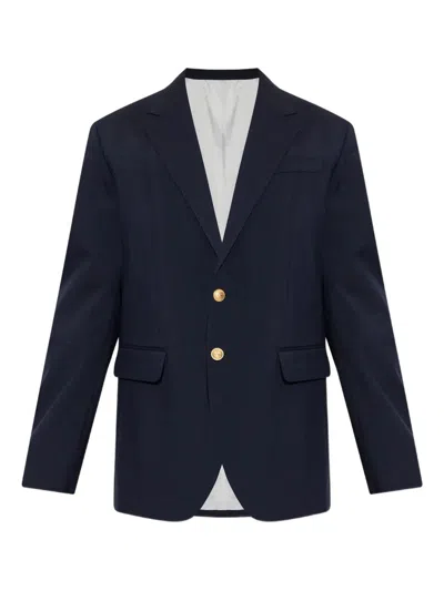 Dsquared2 Jacket Navy Blue In Black