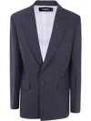 Dsquared2 Jacket Wool In Black