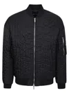 Dsquared2 Bomber Nylon Nero In Black