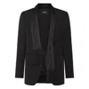 Dsquared2 Button-down Blazer In Black