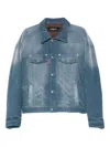 Dsquared2 Tailored Blazer With Long Sleeves And Pockets In Blue