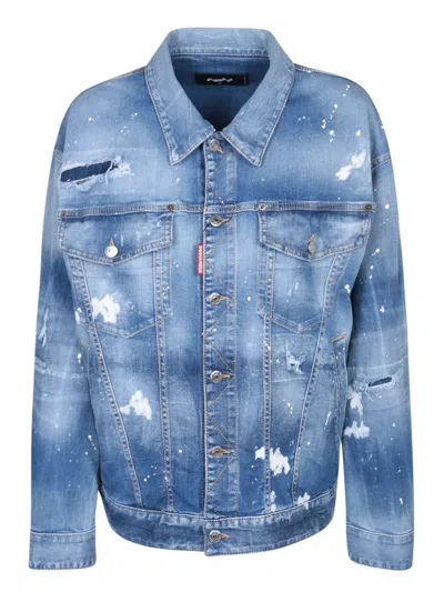 Dsquared2 Jackets In Blue