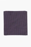 Dsquared2 Jacquard Silk And Cotton Pocket Square