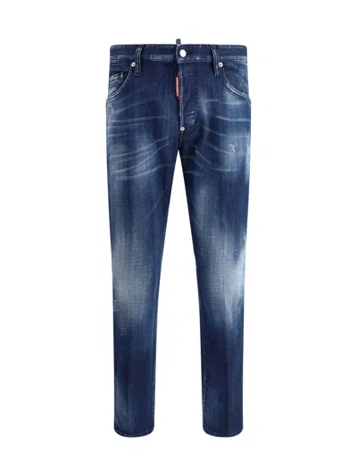 Dsquared2 Blue Denim Skinny Jeans