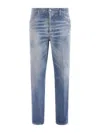 Dsquared2 Distressed Straight Leg Jeans