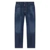 Dsquared2 Straight Leg Trousers With Belt Loops