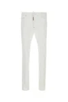 Dsquared2 Dsquared Men White Stretch Denim Cool Guy Jeans In White