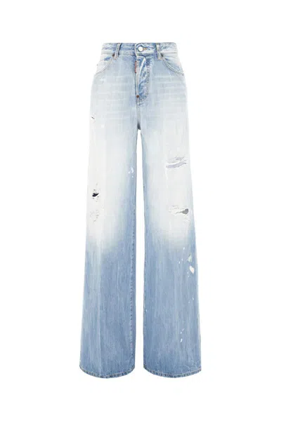 Dsquared2 Denim Jeans In Blue