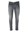 Dsquared2 Skate Jeans Washed-out Effect In Blue