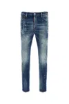 Dsquared2 Blue Stretch Denim Jeans