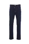 Dsquared2 Slim Indigo Denim With Logo Detailing