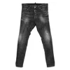 Dsquared2 Straight Fit Trousers With Belt Loops In Multi