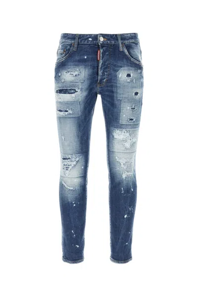 Dsquared2 Jeans-46 Nd Dsquared Male In Blue