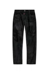 Dsquared2 642 Stretch Cotton Denim Jeans In Black