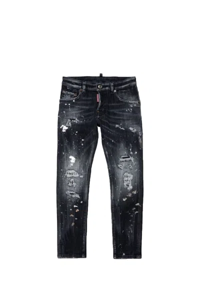 Dsquared2 Kids' Jeans In Back