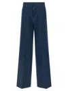 Dsquared2 Wide Leg Jeans Belt Loops In Blue
