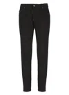 Dsquared2 Trousers Featuring Belt Loops And Five Pockets In Black