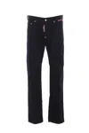Dsquared2 Dsquared Black Denim Dsquared X Magliano Protesta 642 Jeans In Black