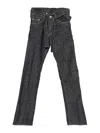 Dsquared2 Dsquared Blue Denim Dsquared X Magliano Butch Jeans In Black