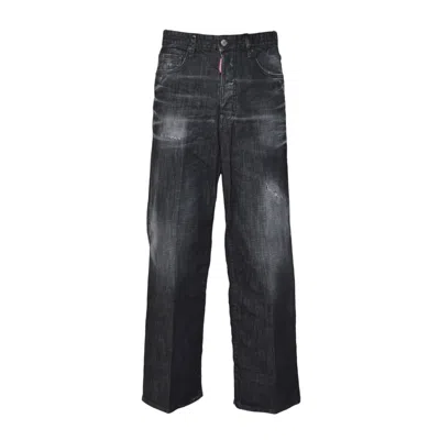 Dsquared2 Elegant Tailored Trousers For Fall 2025 In Black