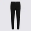 Dsquared2 Black Cotton Denim Jeans In Black