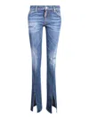 Dsquared2 Skater Slim-cut Jeans In Blue