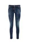 Dsquared2 Stretch Denim Jennifer Jeans In Blue