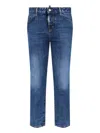 Dsquared2 Straight-leg Denim Jeans In Blue