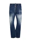 Dsquared2 Men's Pants 5 Pockets In Blue