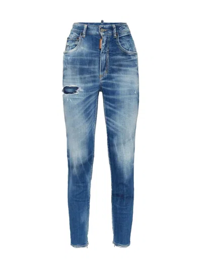 Dsquared2 Denim Straight-leg Jeans In Blue