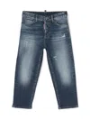 Dsquared2 Boston Logo-patch Jeans In Blue