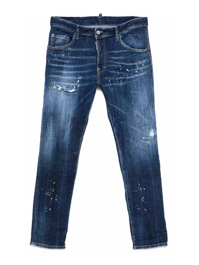 DSQUARED2 JEANS BOOT-CUT - AZUL