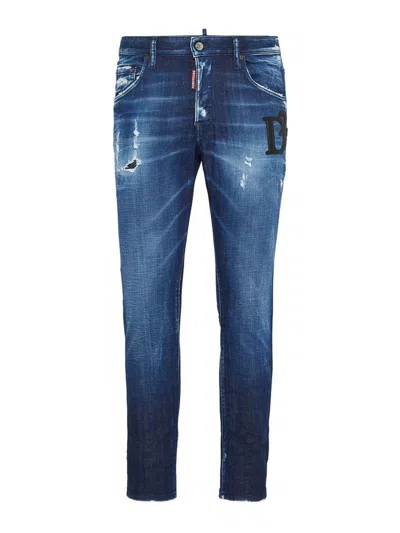 DSQUARED2 JEANS BOOT-CUT - AZUL