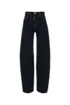 Dsquared2 Twisted Stretch Denim Trousers Pockets In Blue