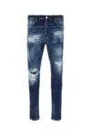 Dsquared2 Dsquared Stretch Denim Cool Guy Jeans In Blue