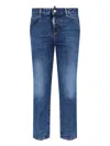 Dsquared2 Straight-leg Denim Jeans In Blue