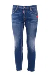 Dsquared2 Blue Denim Jeans In Blue