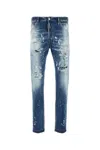 Dsquared2 Dsquared Men Stretch Denim Cool Guy Jeans In Blue