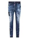 Dsquared2 Cotton Jeans In Blue