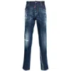 Dsquared2 Cool Guy Tapered Jeans In Blue