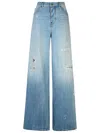 Dsquared2 Jeans  Woman Color Stone Washed In Blue